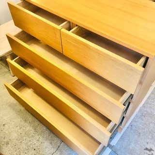 売約済み】【廃盤品・希少】 無印良品 無印 MUJI 収納家具 4段チェスト