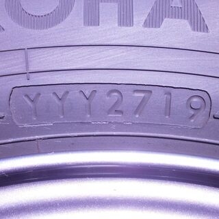 スタットレスタイヤ（アルミホイール付き）145/80R13の画像