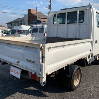★支払い総額 19.8万★マツダ タイタンダッシュ Wキャブ！車検令和4年4月！ディーゼルターボ！タイベル交換済み！5速マニュアル！下取り、配送可能！の画像