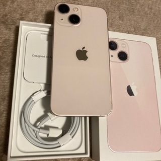iPhone13mini１２８GB大人気色ピンク⭐︎SIMフリ...