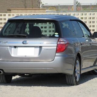 【車検2年満タン渡し】レガシィツーリングワゴン（総額：48万円）【走行4.3万キロと低走行！】H20年式・後期型・1オーナー・禁煙車・ハーフレザーシート・スマートキー・プッシュスタート・ナビ・ETC・バックカメラ・パワーシート・パドルシフト・ステアリングスイッチ！※数台出品中！の画像