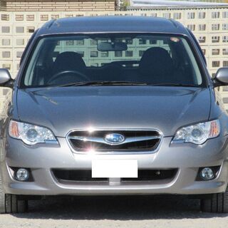 【車検2年満タン渡し】レガシィツーリングワゴン（総額：48万円）【走行4.3万キロと低走行！】H20年式・後期型・1オーナー・禁煙車・ハーフレザーシート・スマートキー・プッシュスタート・ナビ・ETC・バックカメラ・パワーシート・パドルシフト・ステアリングスイッチ！※数台出品中！の画像
