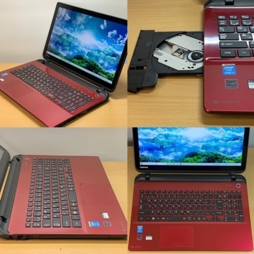【お取引完了】シリーズ最上位機★モデナレッド★Core i7★FHDタッチパネル★ブルーレイ★大容量SSD★マイクロソフトオフィスイン