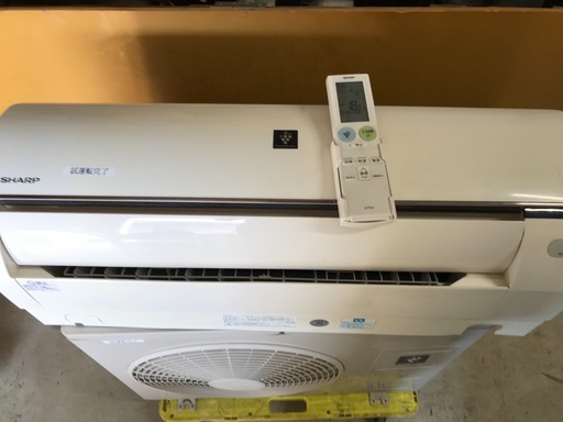 標準取付工事価格込み シャープ　AC-286FE標準取付工事価格込み   2016年製造　10畳相当用  シーズンオフ特別価格宮崎県内限定取付工事価格込み激安中古エアコン