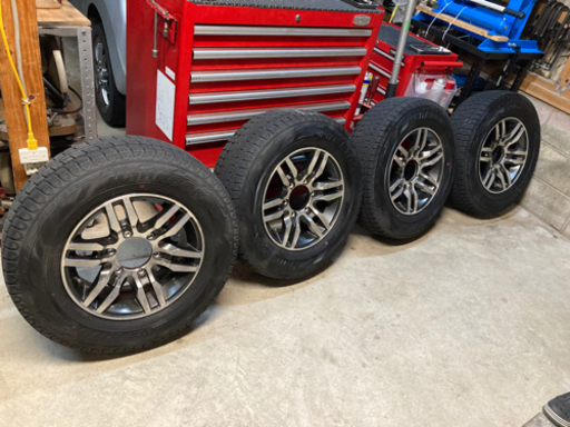 最終値下げ　ハイエース　アルミホイール　モデリスタ　車検用に。