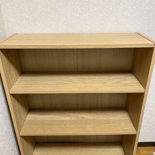 ikea BILLY ビリー 本棚, ホワイトステインオーク材突き板