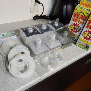 水槽用品　ブクブク　ホース　替えフィルター