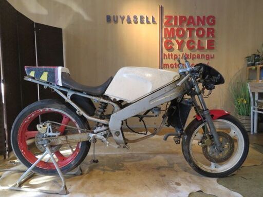 □YAMAHA TZR125 3TY ヤマハ 125cc ホワイト 書類あり 書付きフレーム パーツ取り 部品取り車 ベース車 バイク 札幌発