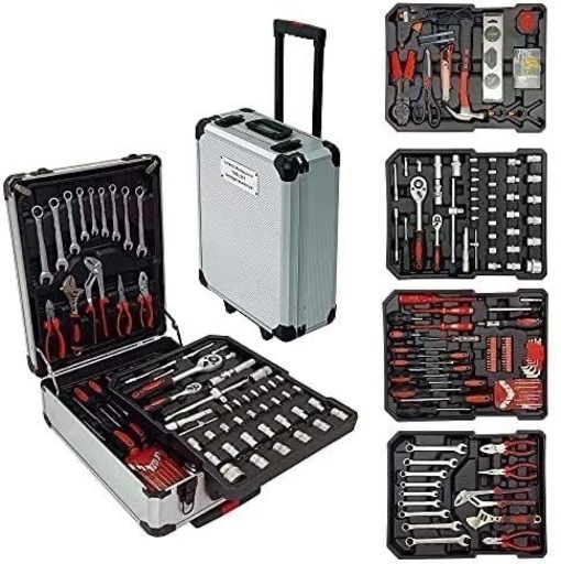 2️⃣工具129点セット ツールセット DIY 家庭用 車メンテナンス ケース付き