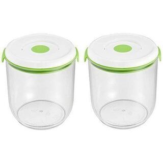 【未使用 格安】フォーサ 真空コンテナ大 2個セット【正規品】