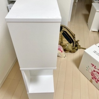 テレビ台・3段シェルフ2点セット(バラ売り可)の画像