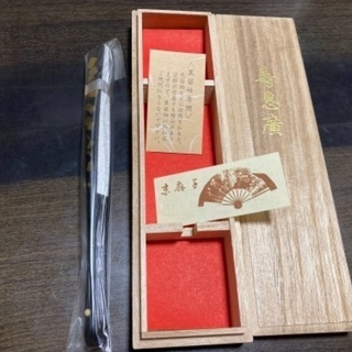 袋帯　絹　金　ゴールド　京扇子　セットの画像