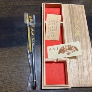 袋帯　絹　金　ゴールド　京扇子　セットの画像