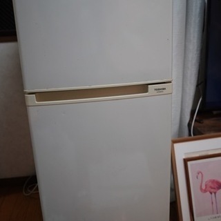 【あと1週間で処分】東芝 120L2ドア冷蔵庫　GRBiBi02