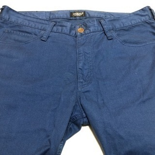 BIGJOHN カラージーンズ　青　40インチの画像