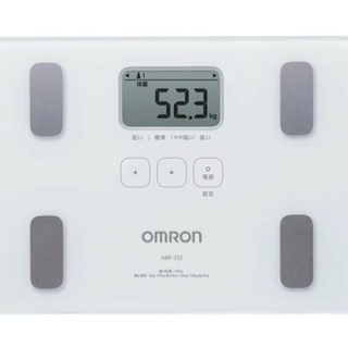 OMROM 電子 体重計の画像