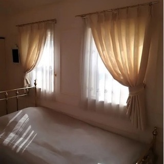 30万Dacao Rose柄オーダーカーテン２枚組150×200４窓set 30万Dacao Rose柄オーダーカーテン2枚組150×2004窓set