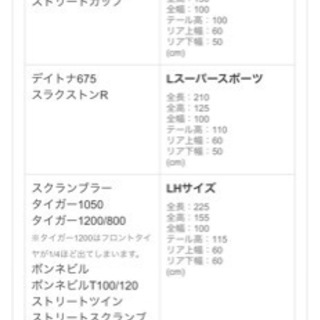 バイクカバー売りますの画像