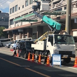 交通費有！電気工事や水道工事の警備スタッフ