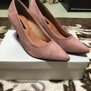 7㌢ヒィールパンプス未使用新品の画像