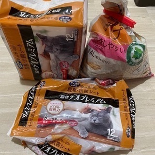 にゃんとも清潔トイレのシートとチップ