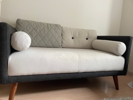 Francfranc スムークソファ 2人がけ【決まりました】