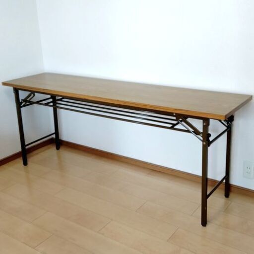 折りたたみ長テーブル180ｘ45ｃｍ