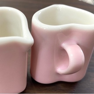 ハートのミルクピッチャーセットの画像