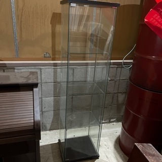 IKEA ガラスショーケース