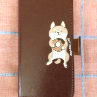 iPhone5 5s SE(第一世代) 手帳型ケース  柴犬 未使用品の画像