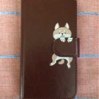 iPhone5 5s SE(第一世代) 手帳型ケース  柴犬 未使用品