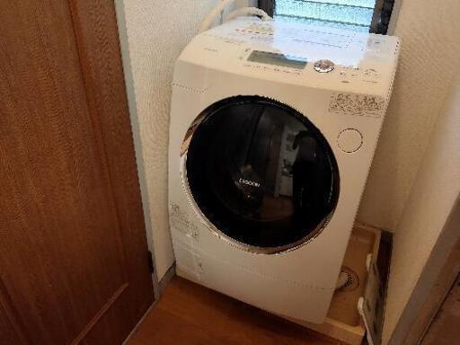 ジャンク品　東芝　TOSHIBA TW-Z9500L(W)　ヒートポンプ乾燥　2013年製