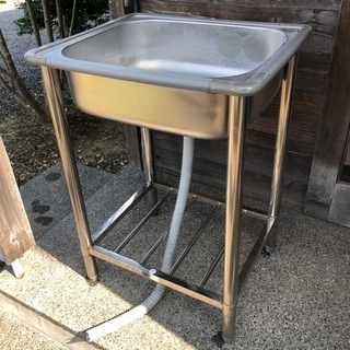 🉐ステンレス1槽シンク