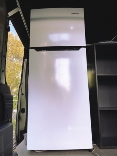 【Hisense】ノンフロン冷凍冷蔵庫 HR-B12C