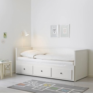IKEA HEMNES デイベッド⭐️マットレス2枚付⭐️イケア...