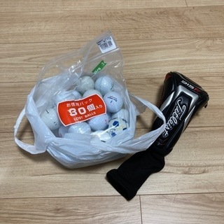 ロストボールとヘッドカバー
