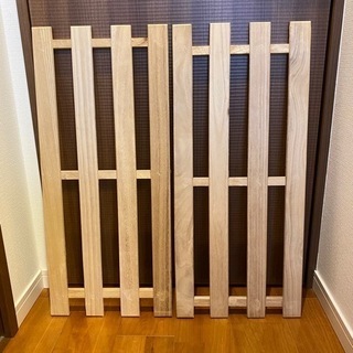 小サイズすのこ 2枚の画像