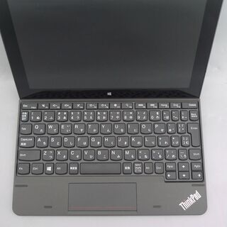 中古美品 タブレット 超高速SSD 10.1型ワイド Lenovo レノボ ThinkPad 10 Atom 4GB 無線 WiFi Bluetooth webカメラ Windows10 Officeの画像