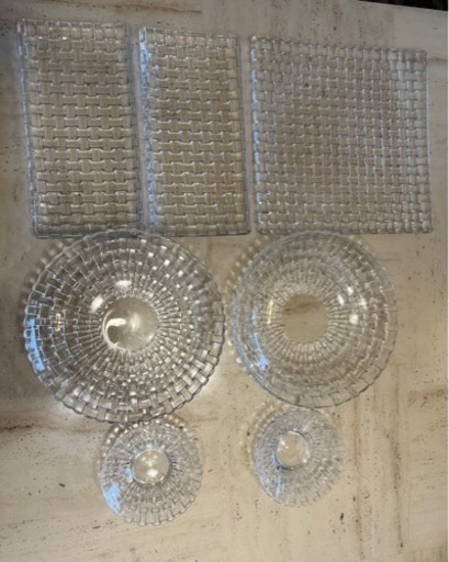 ナハトマン プレート、ボール大小、長方形プレート＋おまけ付き