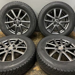 新品【nokian HAKKAPELIITTA R2 195/65R15】スタッドレス【EURO MAGIC 15インチ 6J5HPCD100+43】プリウス等　(VTF427) クレジットカード QRコード決済可能