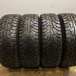 HANKOOK Winter I Pike 195/65R15 15インチ スパイクタイヤ 4本 バリ溝 即決有　(VTL461) クレジットカード QRコード決済可能