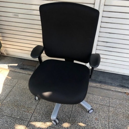 #5812 くろがね工作所 オフィスチェア FZW-25BL