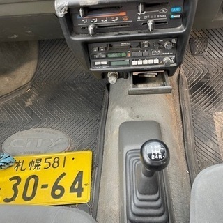 ホンダ　シティーGA1 MT5 サンルーフ　実走行の画像