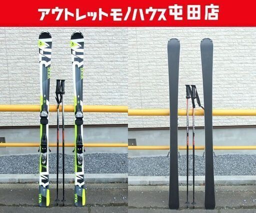 フォルクル カービング スキー 159cm RTM TIPROCKER XTD VOLKL & MARKER 3MOTION ビンディング & ポール ☆ PayPay(ペイペイ)決済可能 ☆ 札幌市 北区 屯田