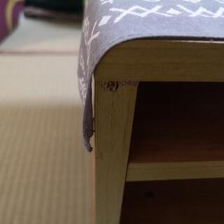 テレビ　レコーダー用　ローテーブルの画像