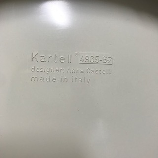 Kartell コンポニビリ 差し上げますの画像