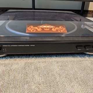 ジャンク品 レコードプレーヤー