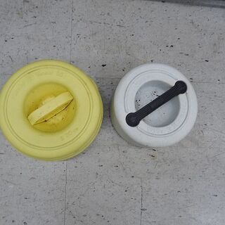 【恵庭】無料！重石 2個セット 3.5kg+5.5kg　中古品 