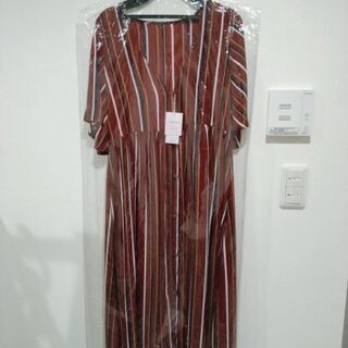 INGNI（イング）マルチストライプガウン