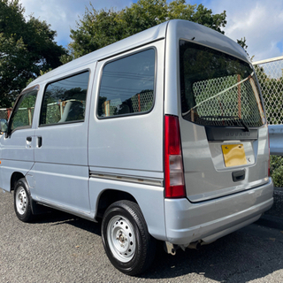 平成18年 サンバー バン VB TV1 シルバー 2WD AT AC 走行14.4万キロ 車検4年12月!!の画像